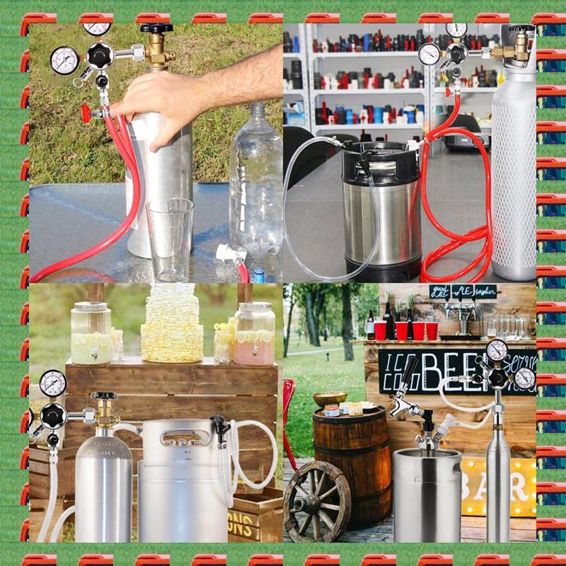 Co2 Regulator Dual Stage - Regulador de fallo de CGA-320, regulador