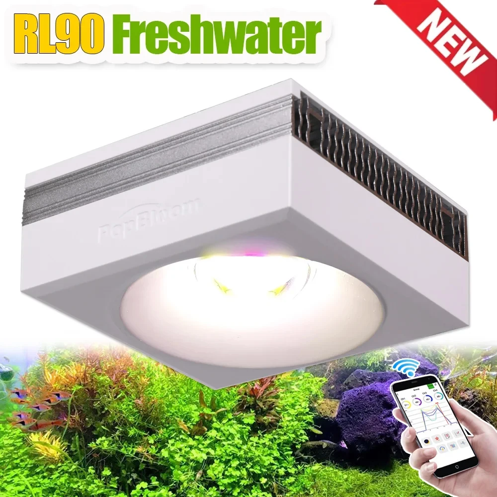 Planted Aquarium Freshwater - PopBloom Luz de acuario plantada profesional