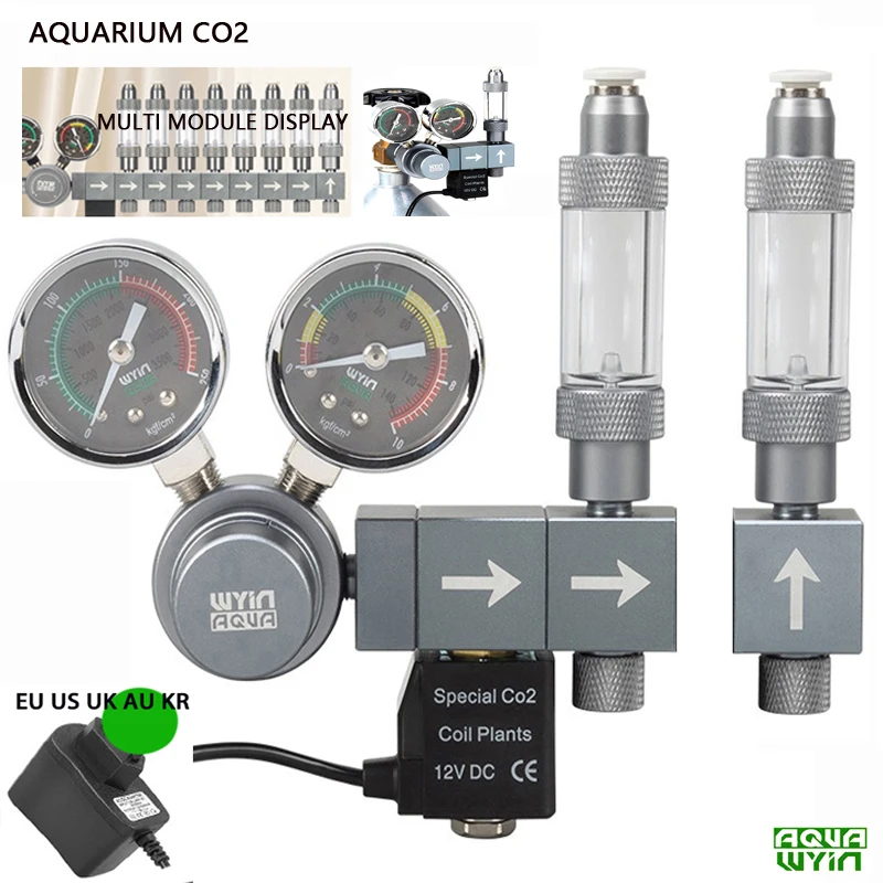 Co2 Regulator Dual Stage - Regulador de CO2 para Acuario con