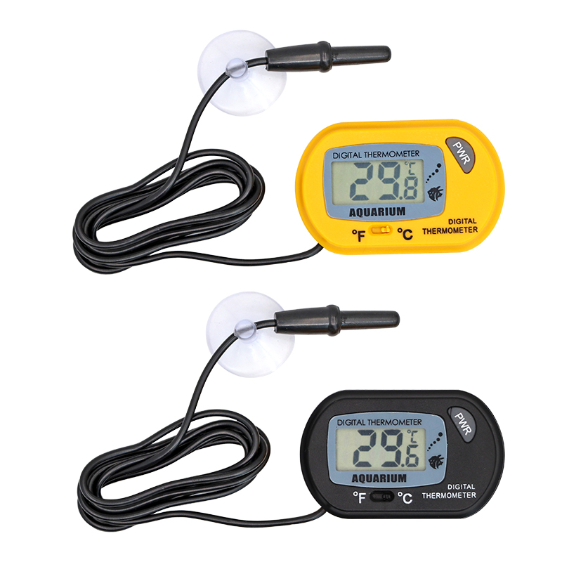 Planted Aquarium Temperature - Termómetro para Pecera, Termómetro Digital LCD