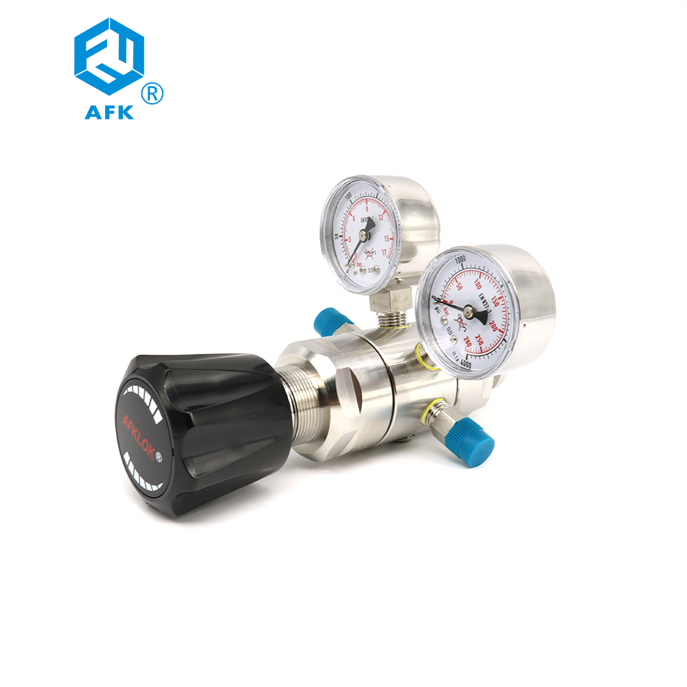 Co2 Regulator Dual Stage - Regulador de presión de doble etapa
