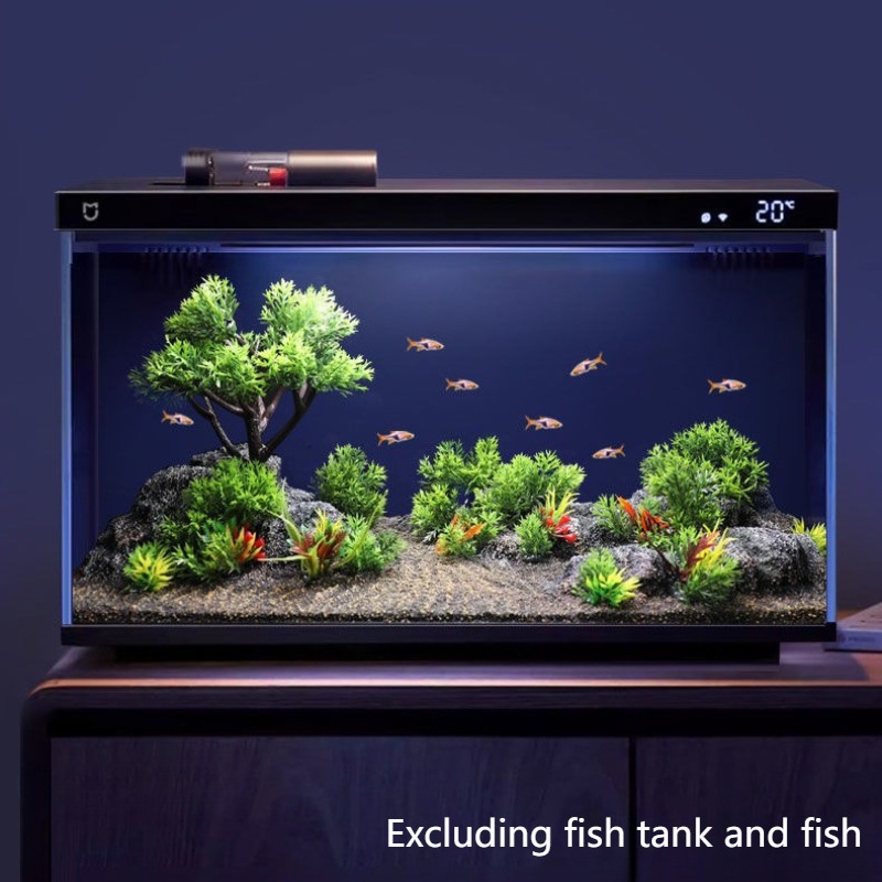 Planted Aquarium With Rocks - Decoración para Pecera, Simulación de Roca