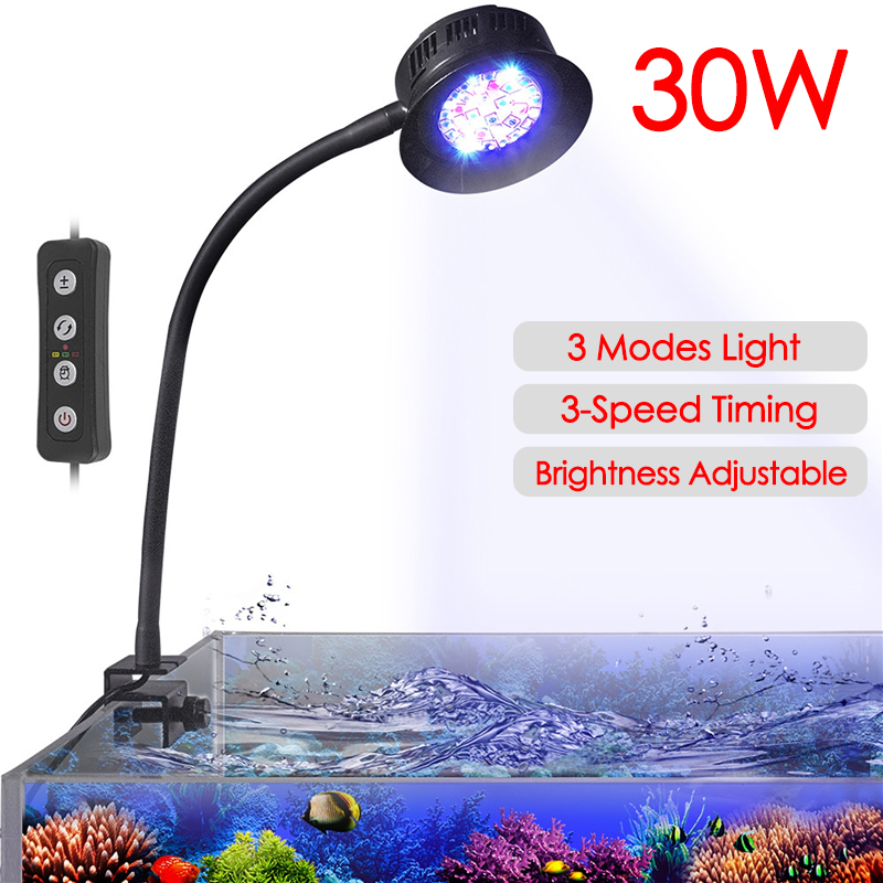 Aquarium Plant Light - 30W acuario pecera agua de mar