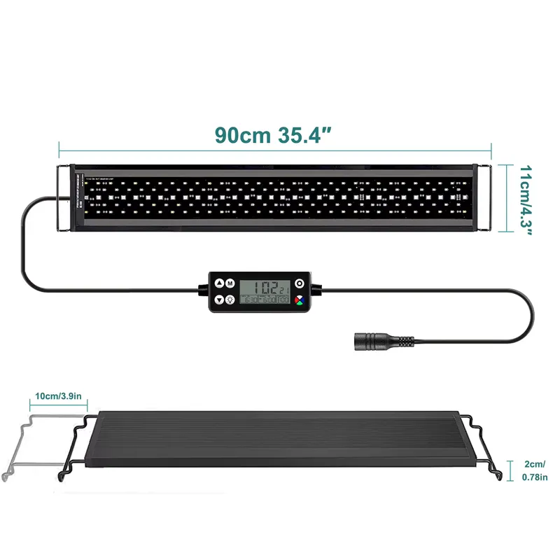 Aquarium Plant Light - Lámpara LED para Acuario SIROKA SRK-YFT