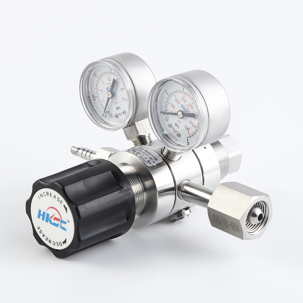 Co2 Regulator Dual Stage - Regulador de CO2 HC02T con manómetro