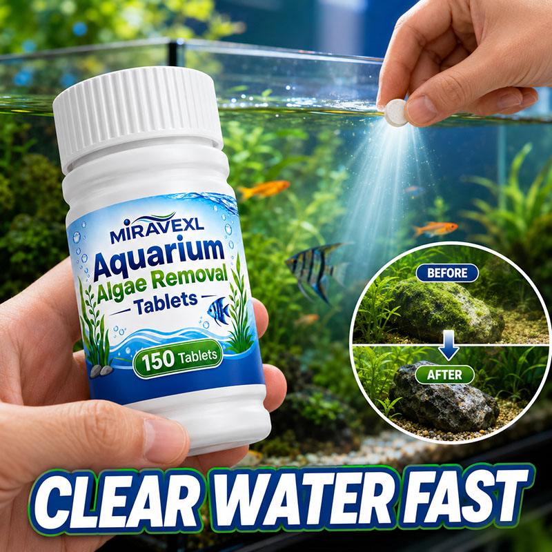 Planted Aquarium Freshwater - MIRAVEXL 150 Tabletas para Eliminar Algas