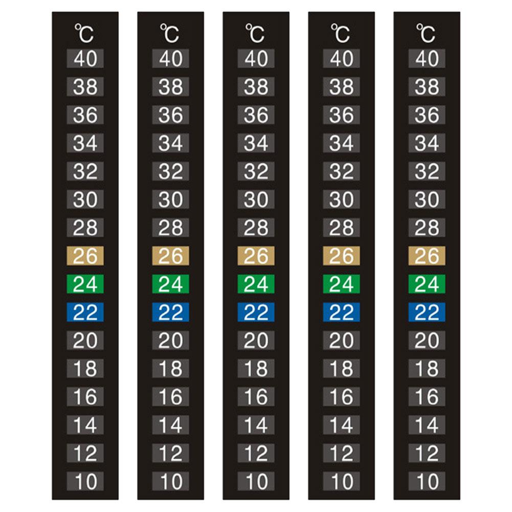 Planted Aquarium Temperature - Termómetro de Decoloración Adhesivo para Acuario,