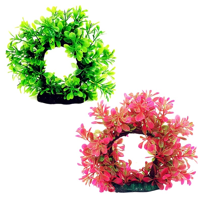 Aquarium Plant Diseases - Corona subacuática de plástico Artificial para