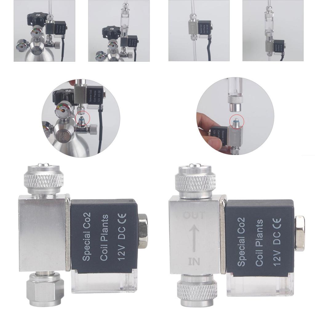 Válvula Solenoide para CO2 en  - Planted Aquarium Temperature reseña y precio