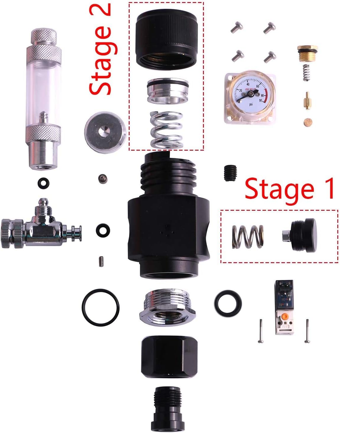 Regulador de CO2 para acuario  - Co2 Regulator Dual Stage reseña y precio