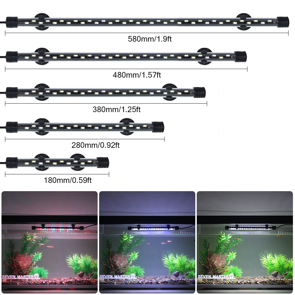 Luz LED para acuario, lámpara  - Aquarium Plant Diseases reseña y precio