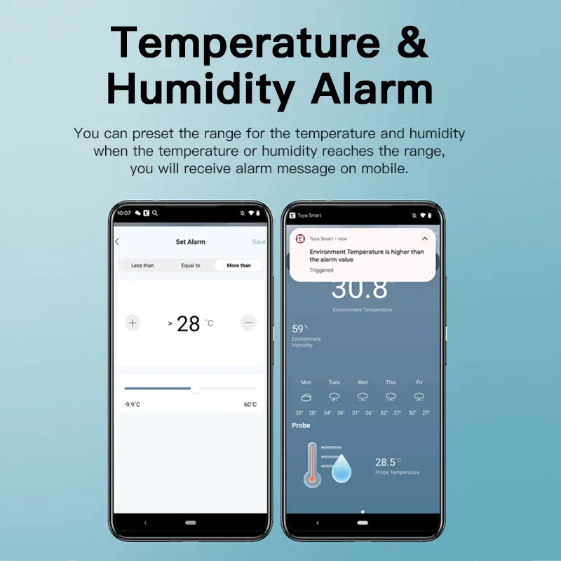 Sensor de temperatura y humeda - Planted Aquarium Temperature reseña y precio