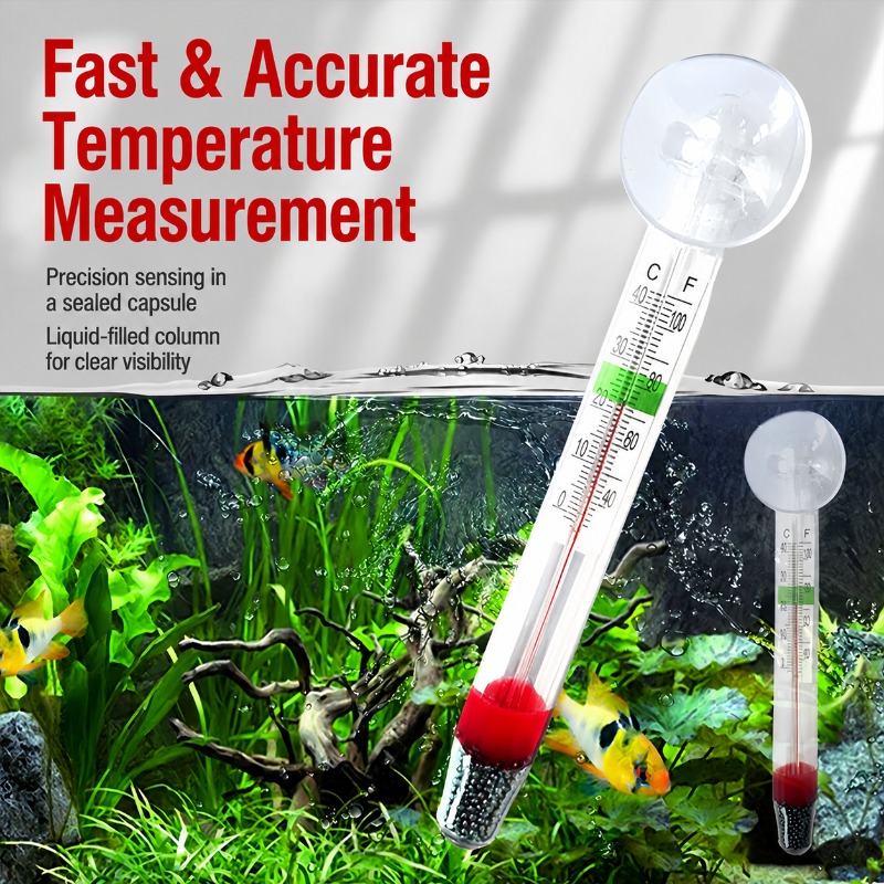 Termómetro de Vidrio para Acua - Planted Aquarium Temperature reseña y precio