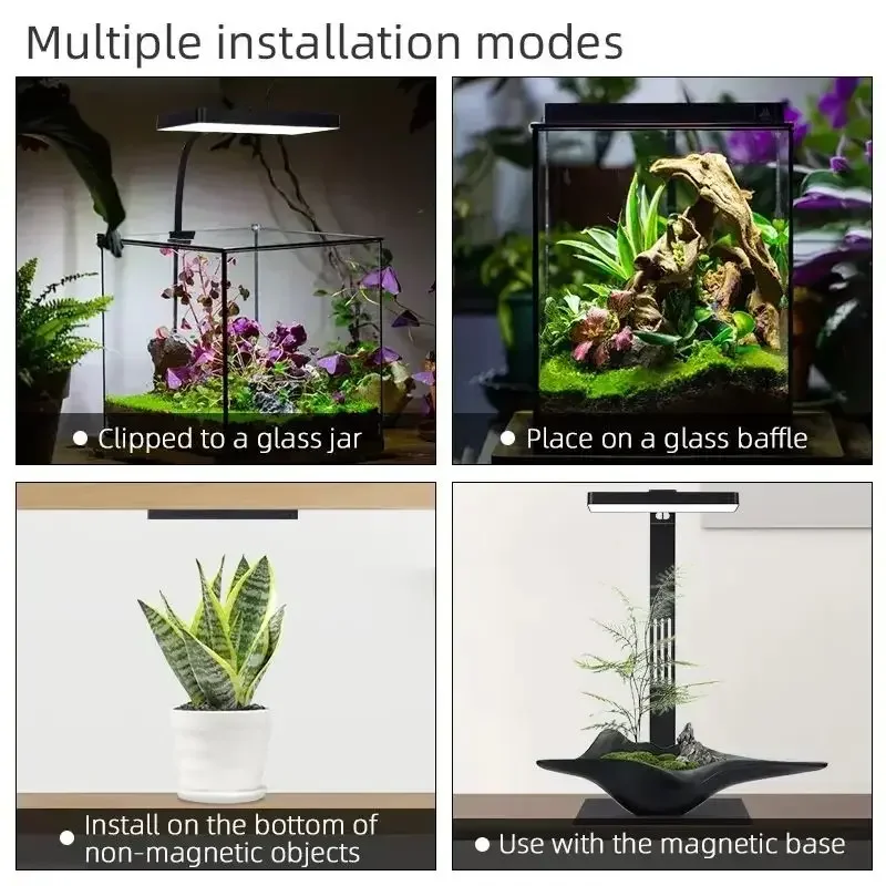 Lámpara LED de espectro comple - Aquarium Plant Diseases reseña y precio