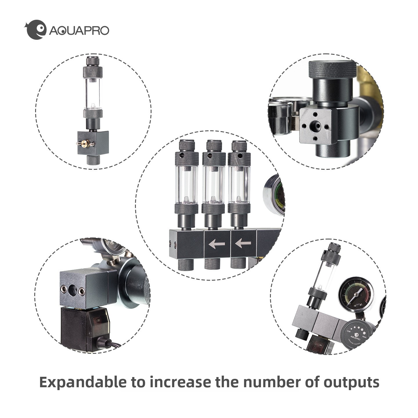 AQUAPRO Regulador de CO2 de so - Co2 Regulator Dual Stage reseña y precio