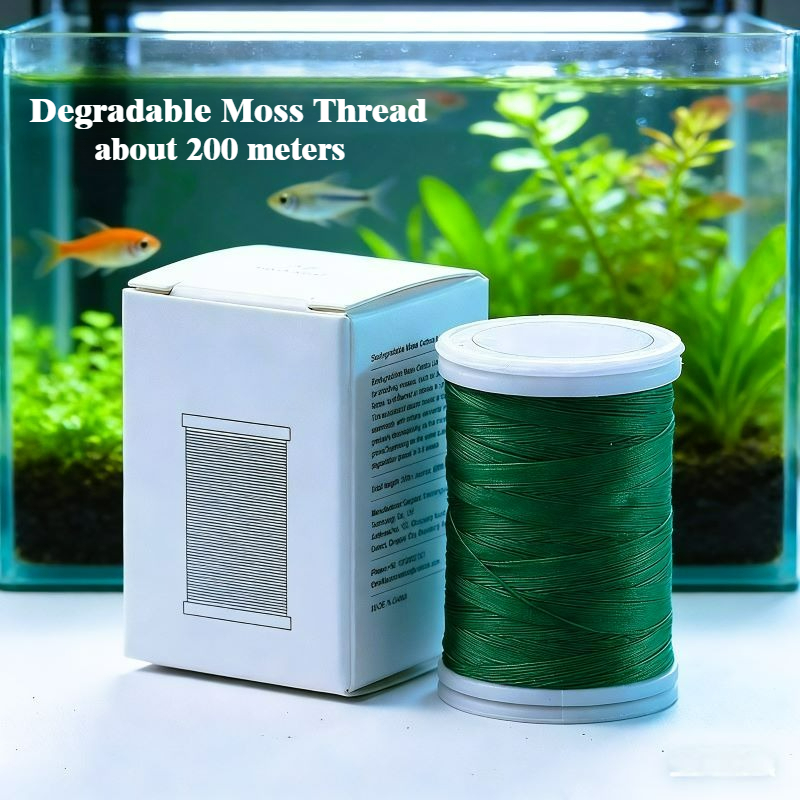 Hilo de Musgo Biodegradable pa - Planted Aquarium With Rocks reseña y precio