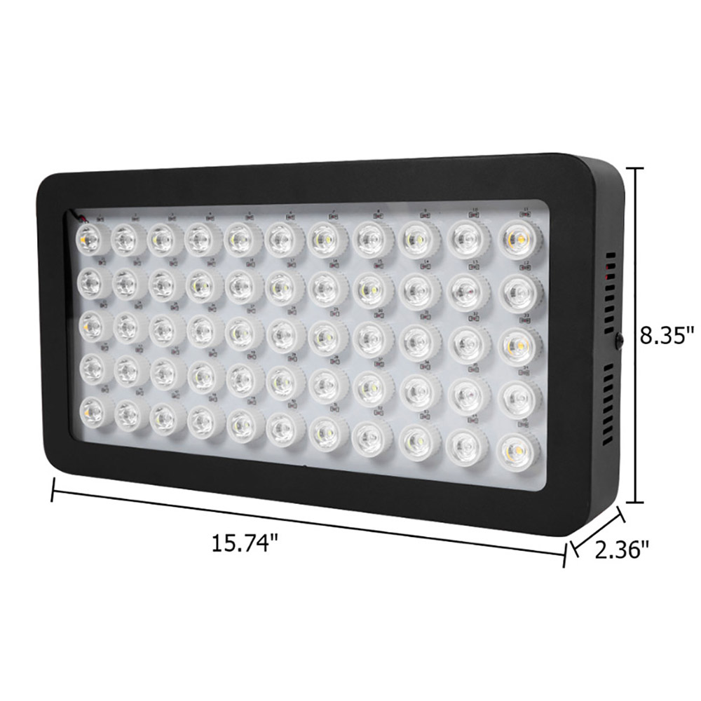 Luz LED para acuarios de 165W, - Planted Aquarium Freshwater reseña y precio