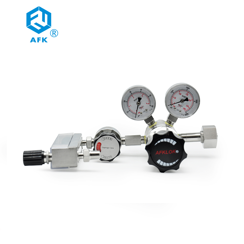 Regulador de Presión de Gas CO - Co2 Regulator Dual Stage reseña y precio