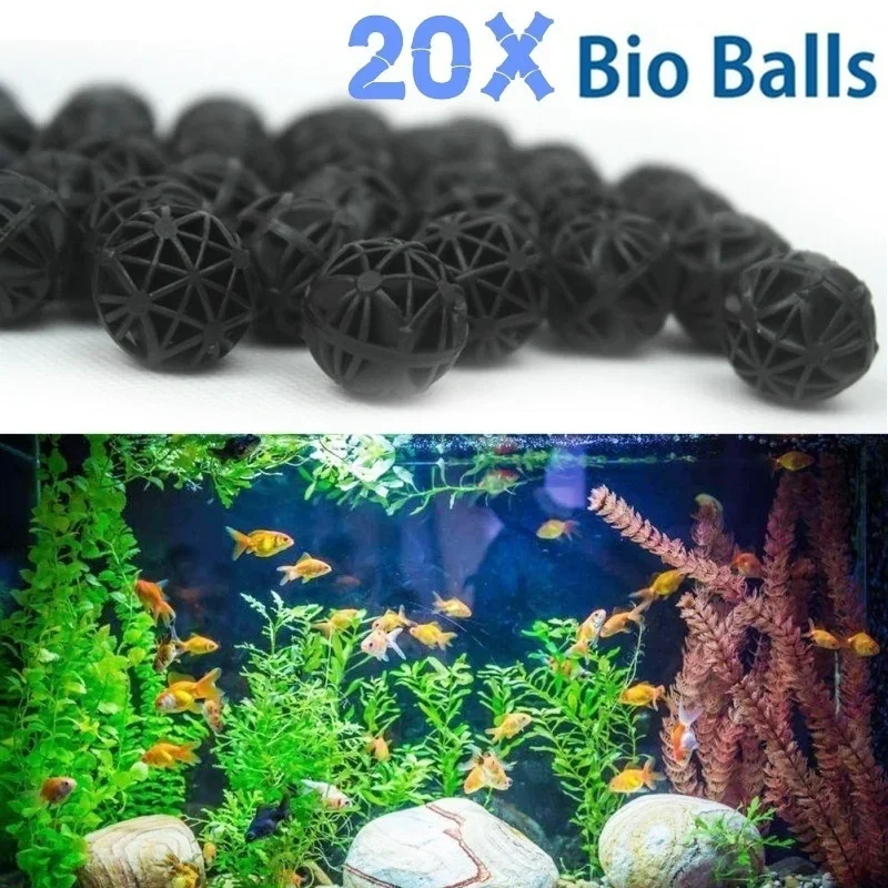 20 Piezas de Bolas Biológicas  - Planted Aquarium Freshwater reseña y precio