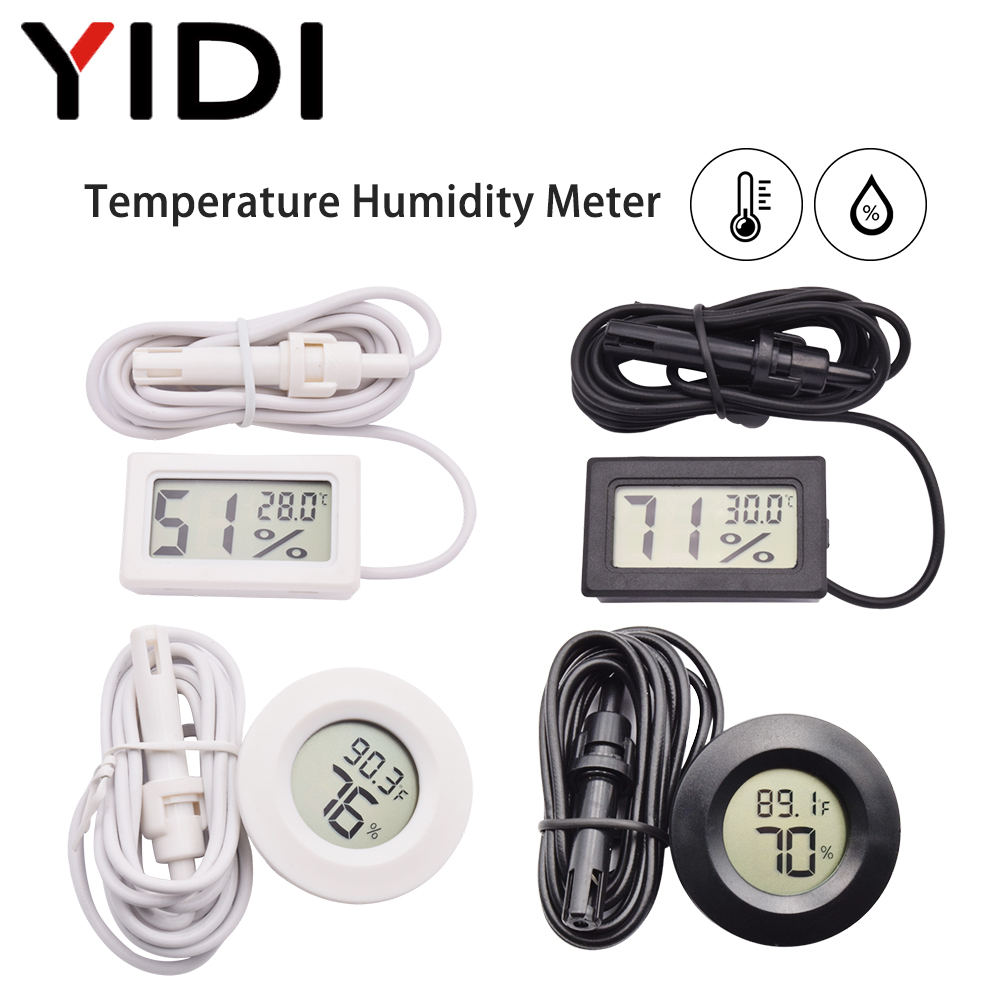 Mini Termómetro Higrómetro Dig - Planted Aquarium Temperature reseña y precio