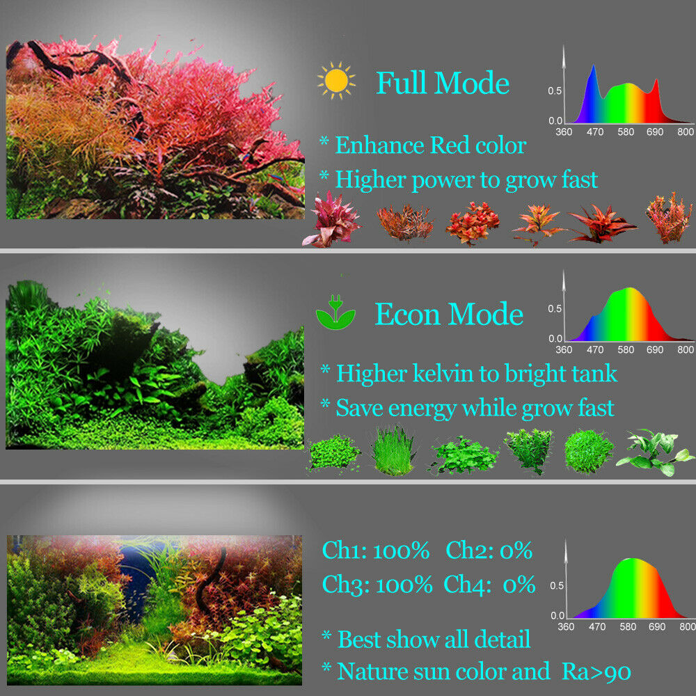 PopBloom-Iluminación LED con t - Planted Aquarium Freshwater reseña y precio