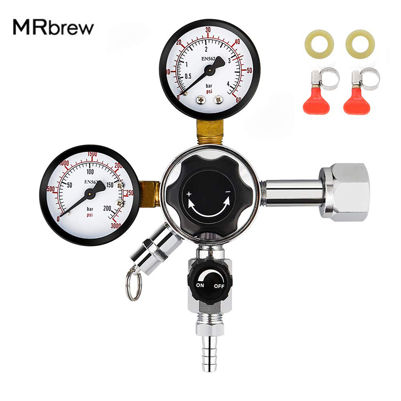 Regulador de presión de cervez - Co2 Regulator Dual Stage reseña y precio